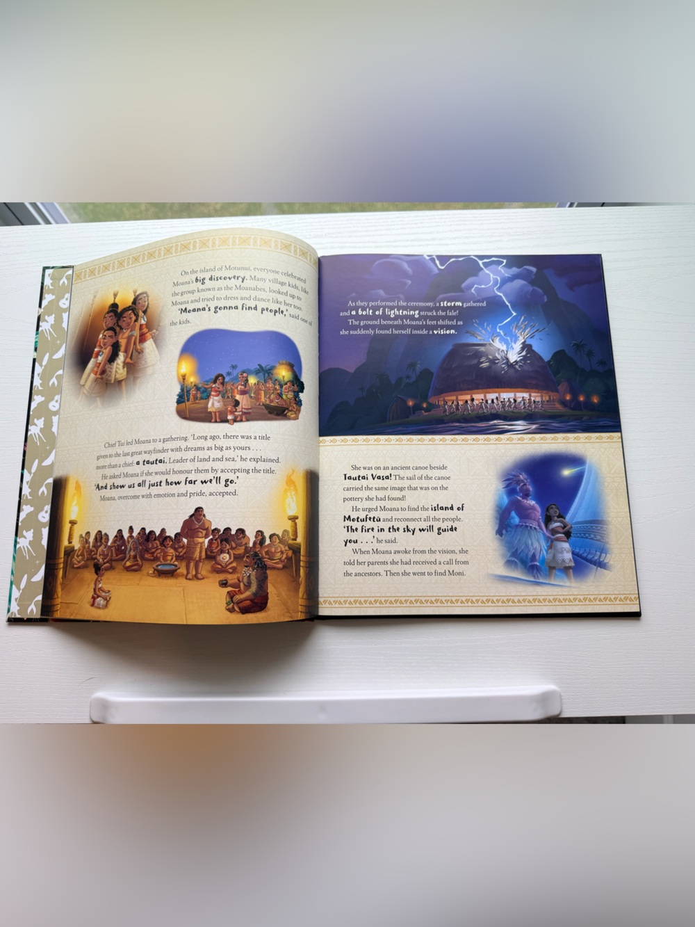 Disney CollectiblesMoana 2 Hardcover Book - Picture 3 of 4